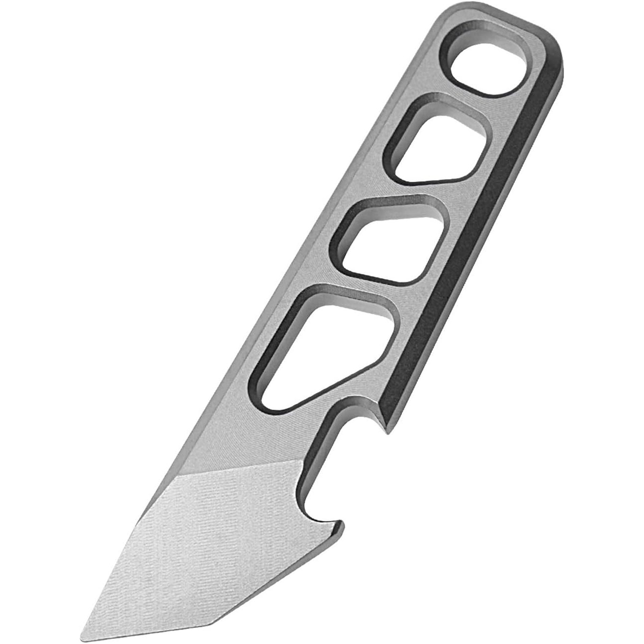 Edc Every Day Carry おもちゃ - FEGVE EDC Pry Bar Mini Keychain,Titanium
