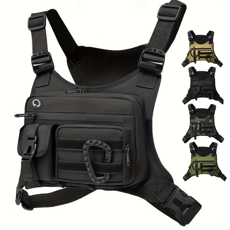 Edc Carry Kit - Outdoor Sports Chest Bag Vest Men