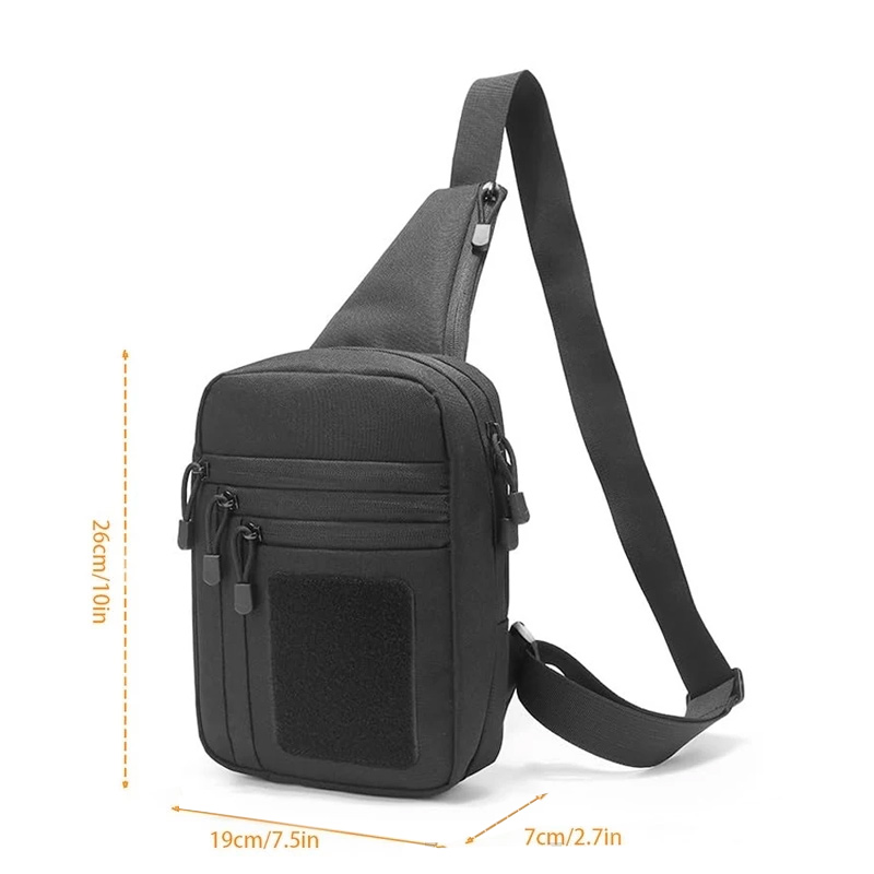 Edc Concealed Carry Backpack - EDC 1000D Tactical Chest Bag Pistol