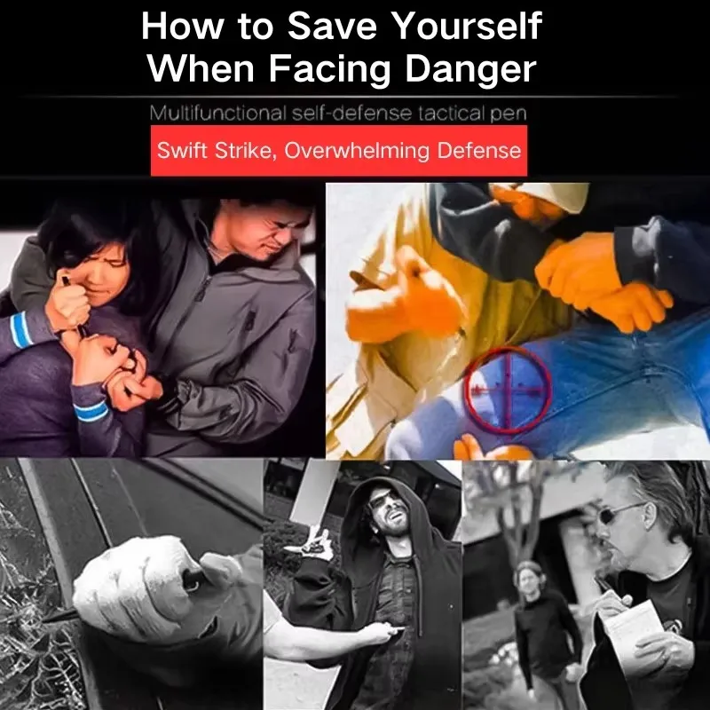 Tactical Pen Self Defense Mult - مراجعة Pen Tactical Glass وسعره
