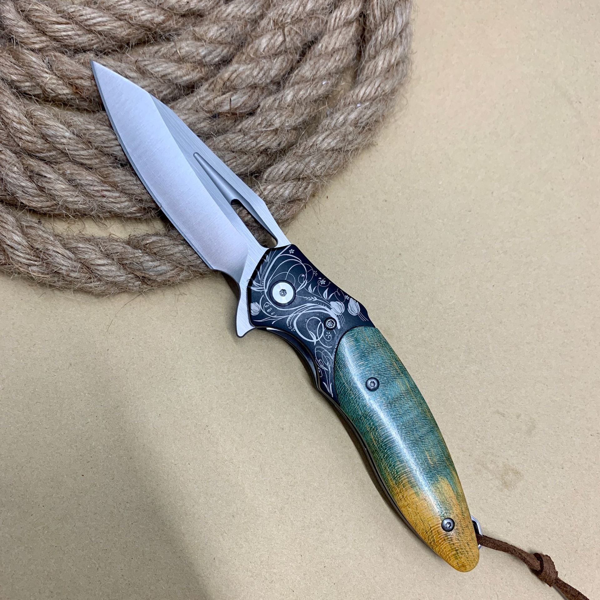 RHON 3.4inch EDC Knife High Ca - مراجعة Edc Day Carry وسعره