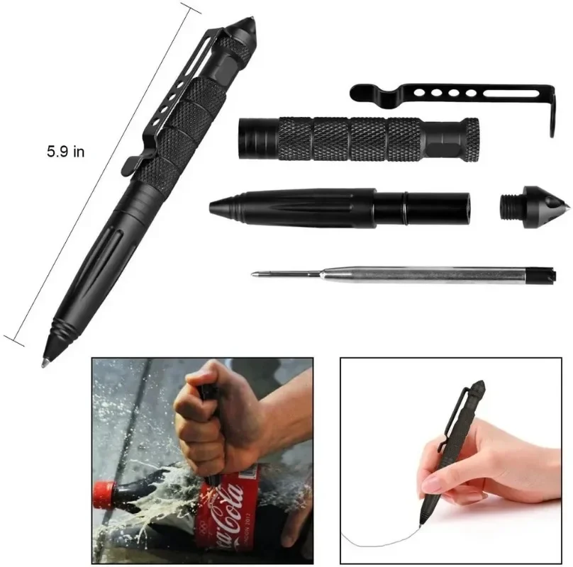 Military Tactical Pen Emergenc - مراجعة Pen Tactical Glass وسعره