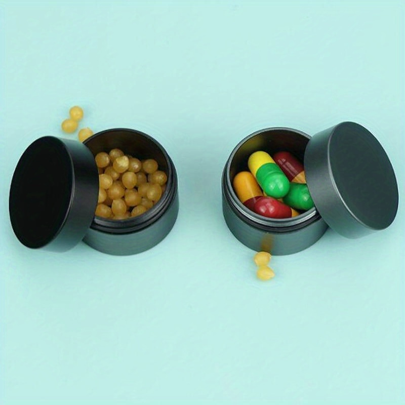 1pc Creative Carry A Mini Alum - مراجعة Edc Pill Carry وسعره
