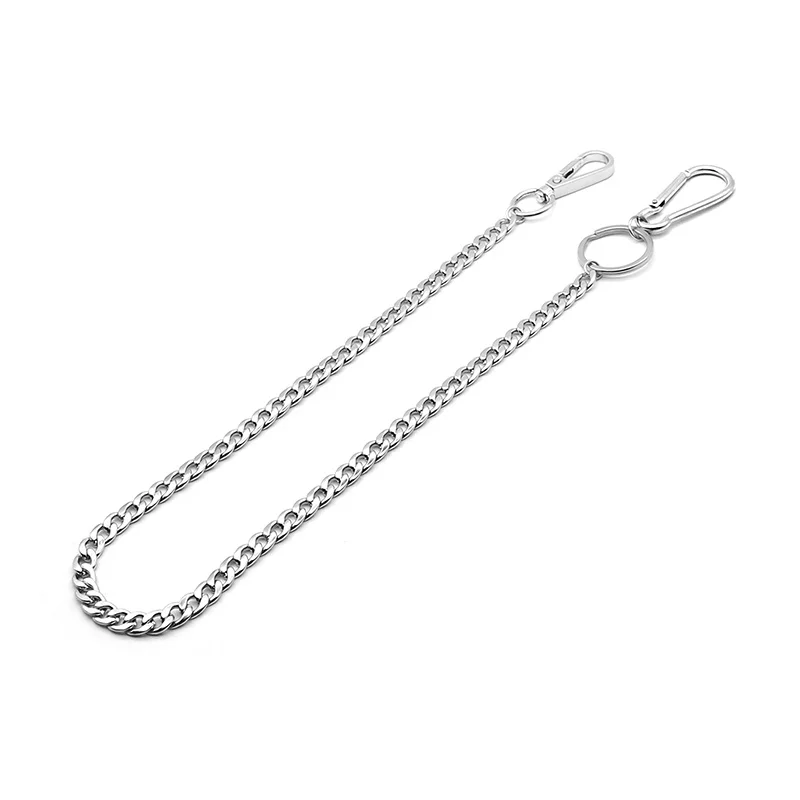 45cm Stainless Steel Punk Hip- - مراجعة Wallet Slim Titanium وسعره