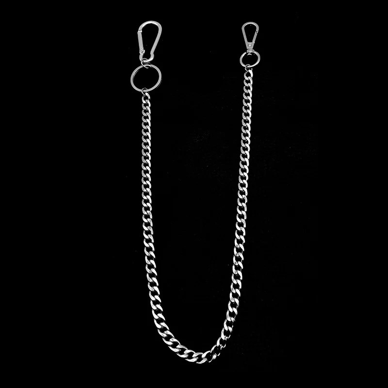 45cm Stainless Steel Punk Hip- - مراجعة Wallet Slim Titanium وسعره