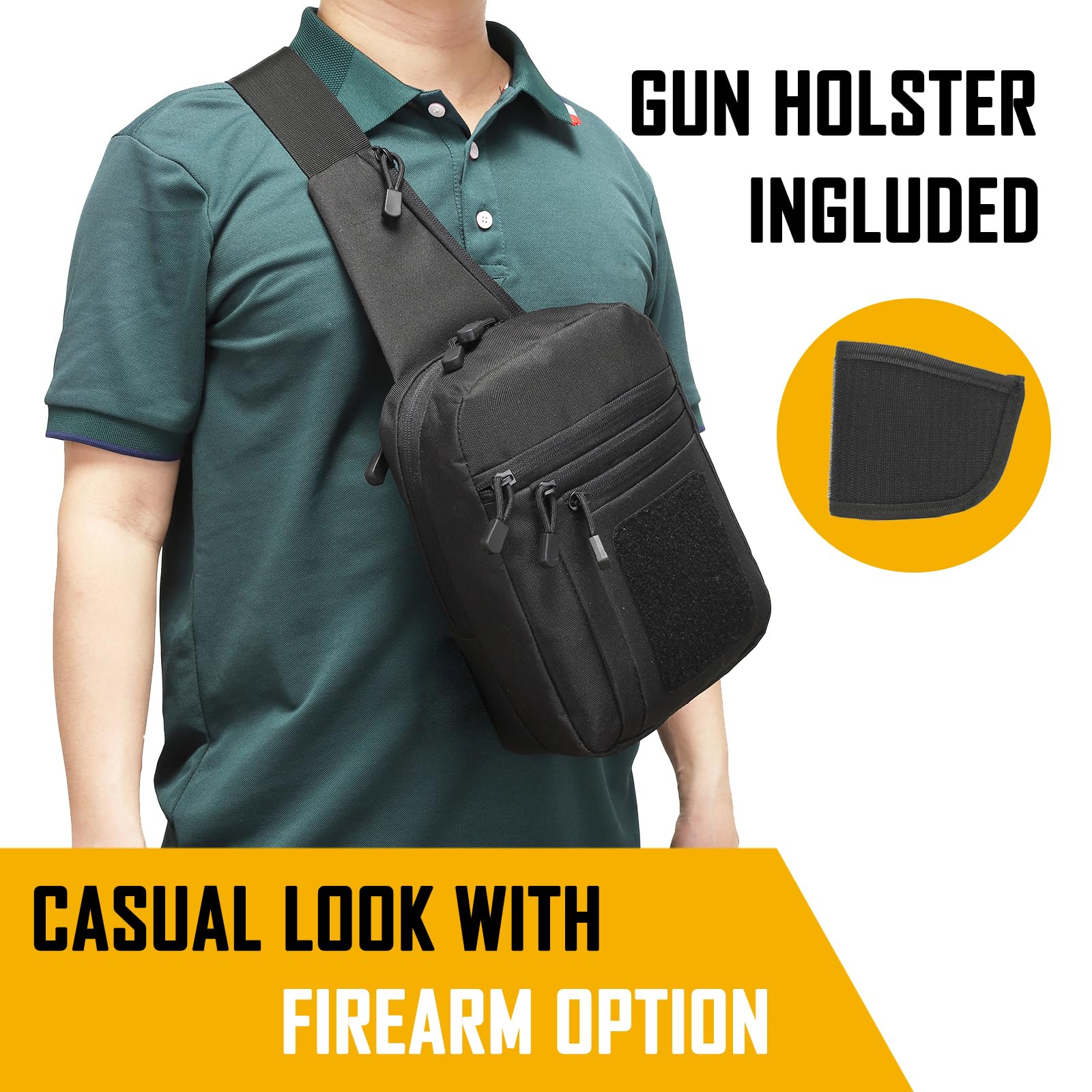 Concealed Carry Crossbody Bag  - مراجعة Edc Carry Handgun وسعره