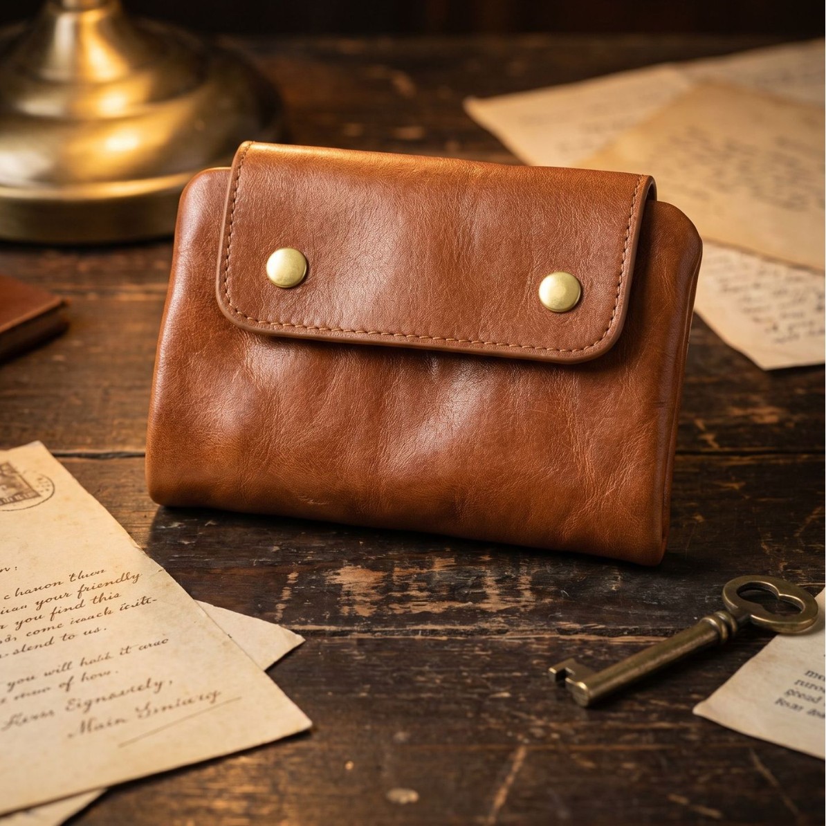 Vintage Full-Grain Leather Sna - مراجعة Edc Carry Card وسعره