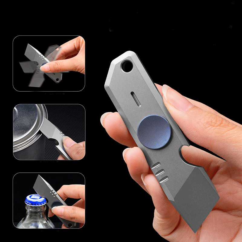 FEGVE EDC Titanium Alloy Multi - مراجعة Titanium Pry Bar وسعره
