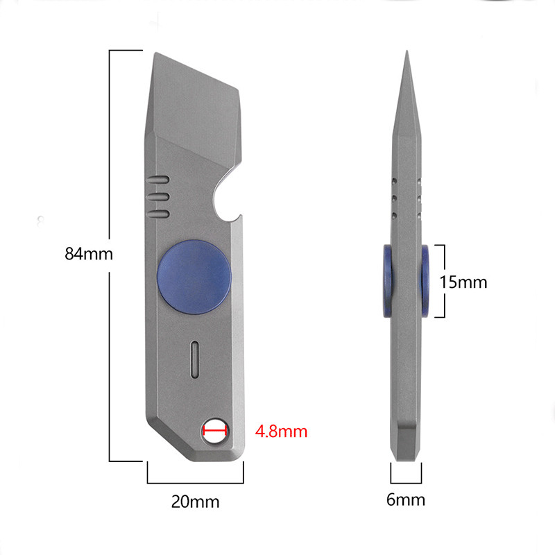 FEGVE EDC Titanium Alloy Multi - مراجعة Titanium Pry Bar وسعره