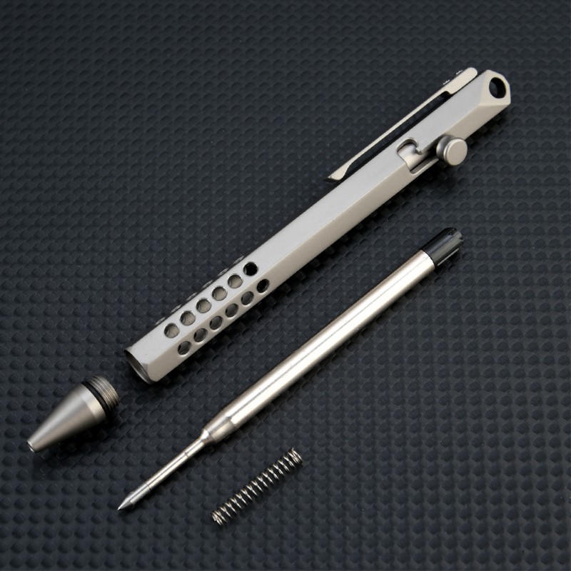 Titanium alloy Portable Pen 1p - مراجعة Pen Tactical Glass وسعره