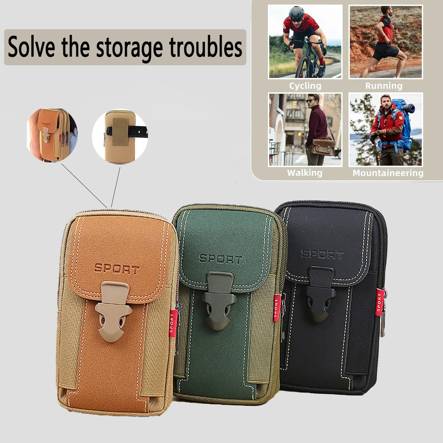 TRALOW Multi Pocket EDC Waist  - مراجعة Edc Everyday Carry Gear وسعره