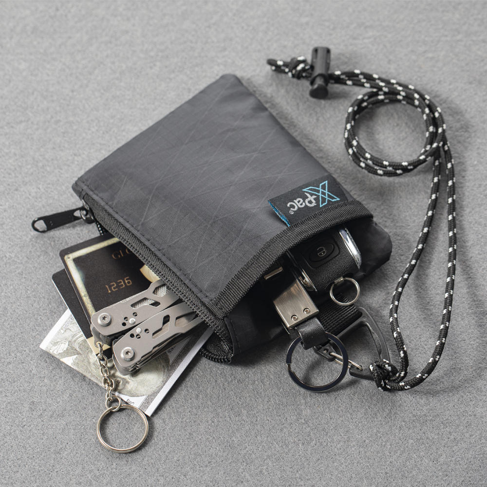 Mini EDC Neck Wallet Coin Purs - مراجعة Edc Carry Card وسعره