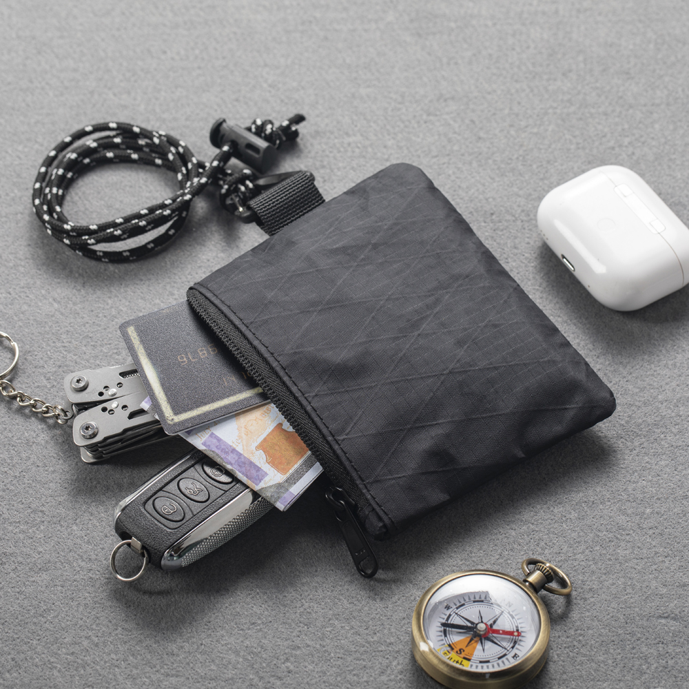 Mini EDC Neck Wallet Coin Purs - مراجعة Edc Carry Card وسعره