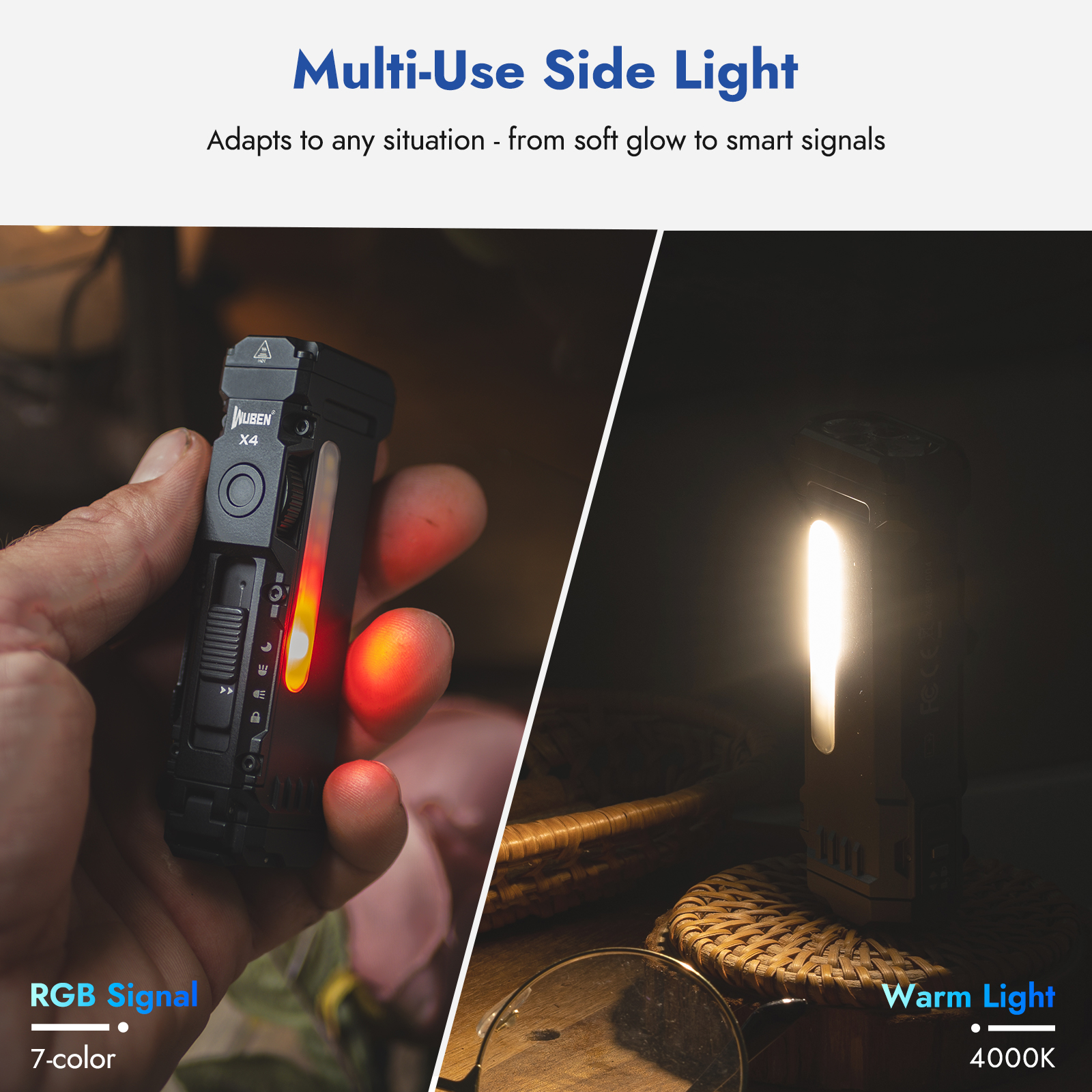 WUBEN X4 & G5 EDC Flashlight B - مراجعة Edc Every Day Carry おもちゃ وسعره