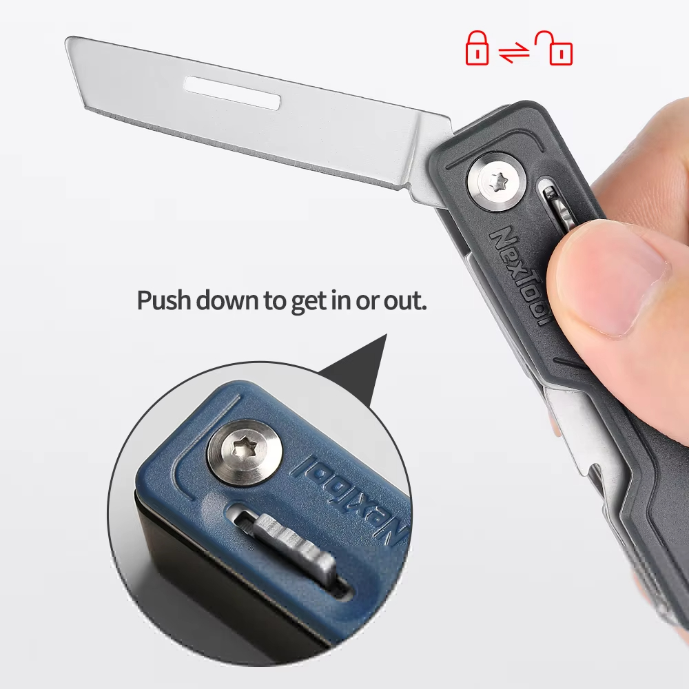 NexTool 10-in-1 Key Knife Mini - مراجعة Edc Carry Card وسعره