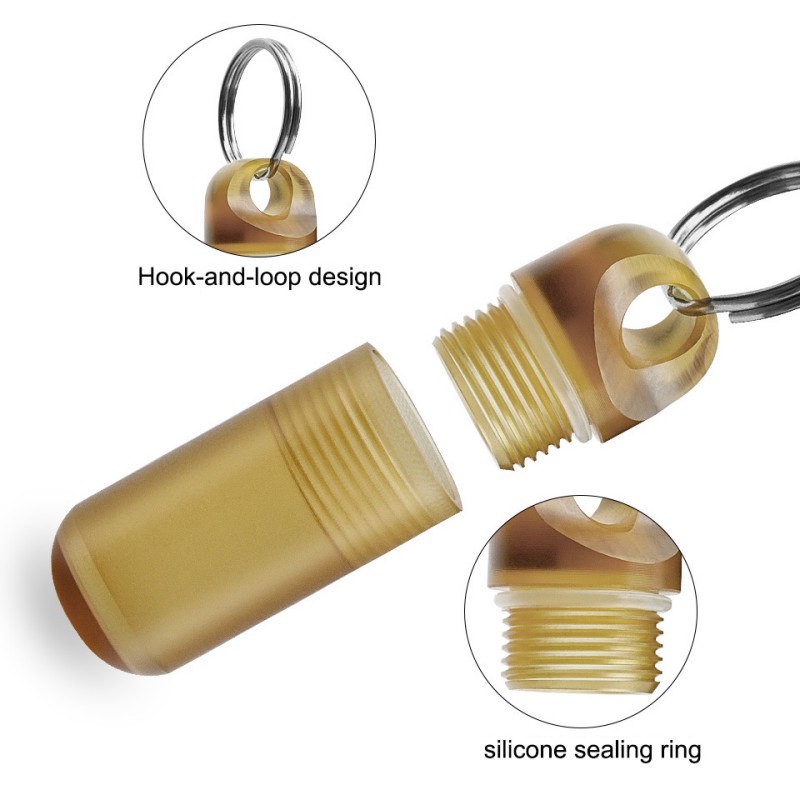 Mini Portable Pill Box Waterpr - مراجعة Edc Pill Carry وسعره