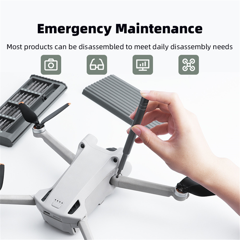 Drone Repair Tools Kit 24 in 1 - مراجعة Micro Screwdriver Kit وسعره