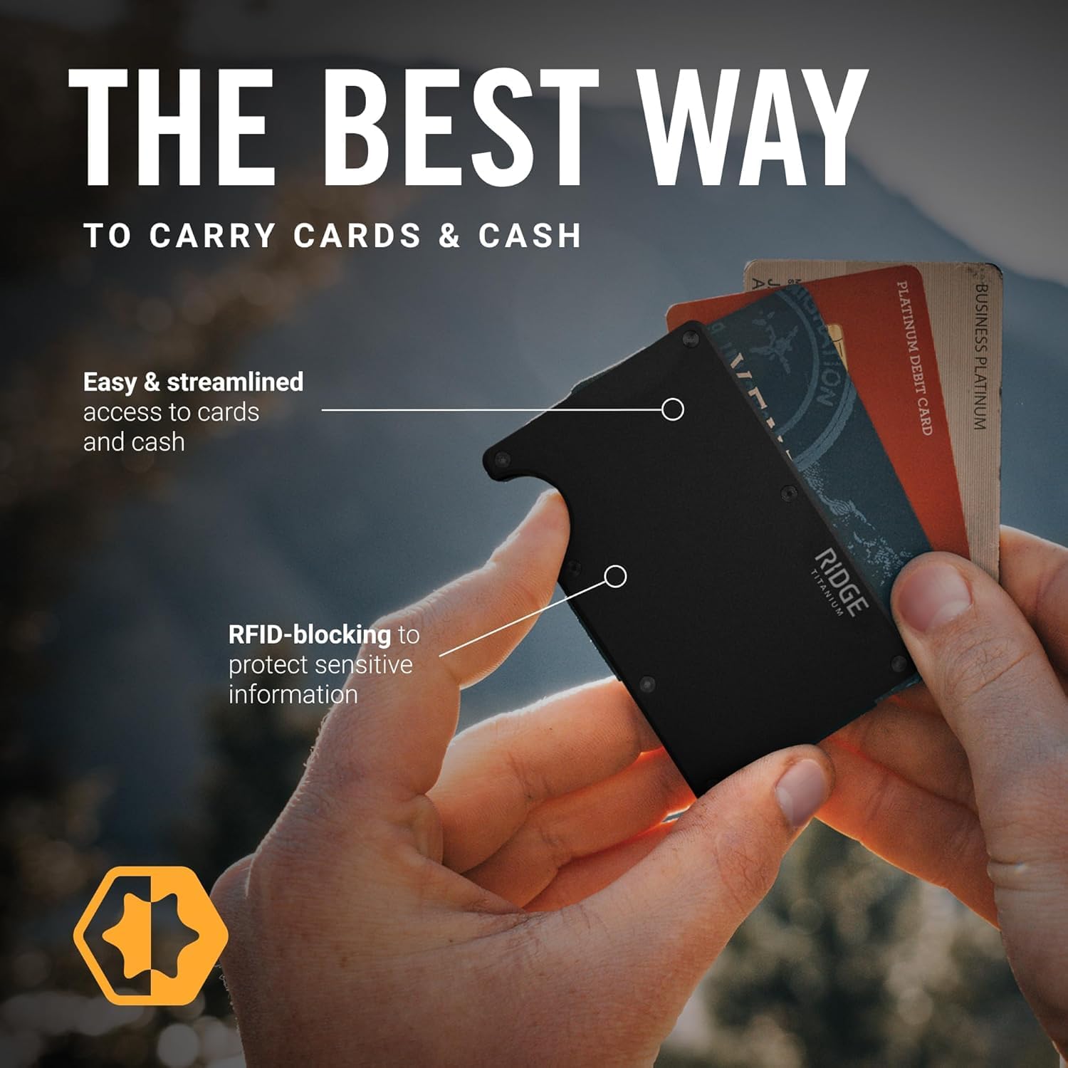 The Ridge Wallet for Men, RFID - مراجعة Wallet Slim Titanium وسعره