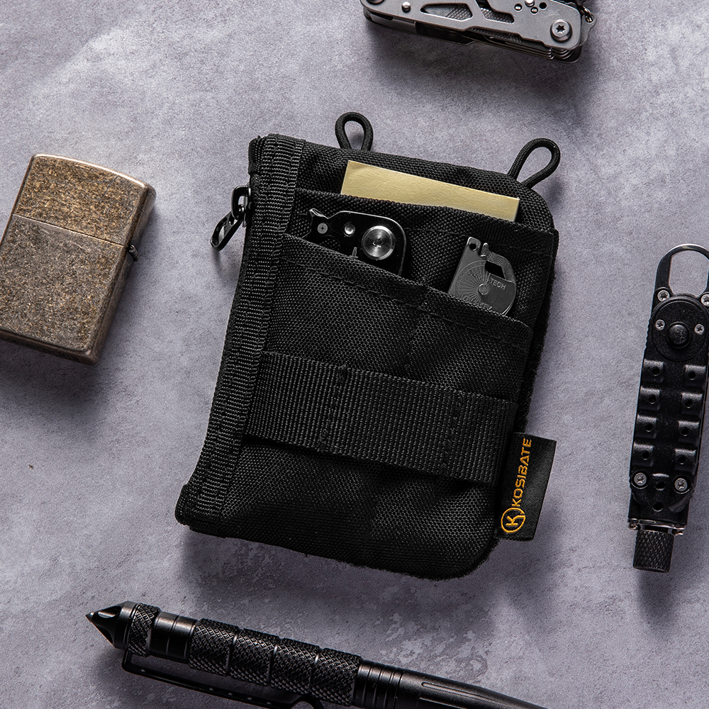 EDC Organizer Pouch with DIY P - مراجعة Edc Everyday Carry Gear وسعره