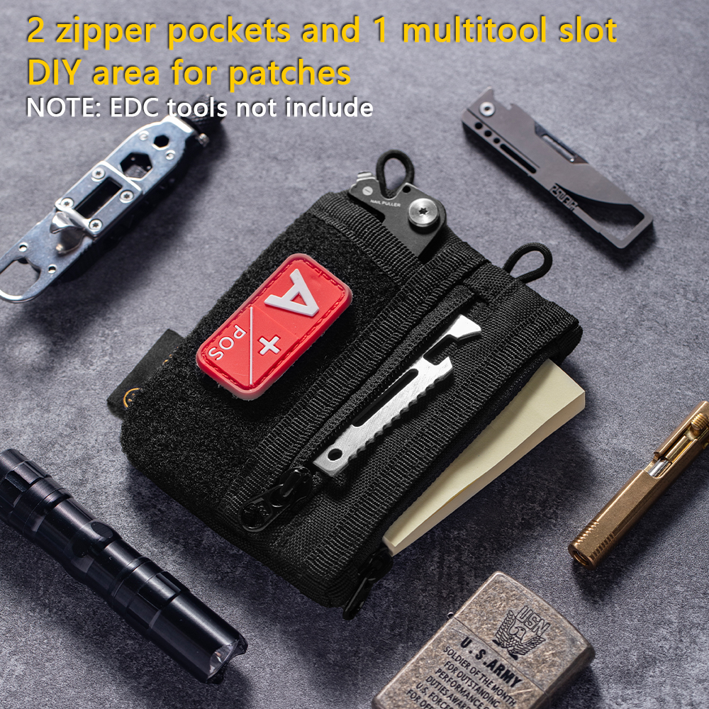 EDC Organizer Pouch with DIY P - مراجعة Edc Everyday Carry Gear وسعره