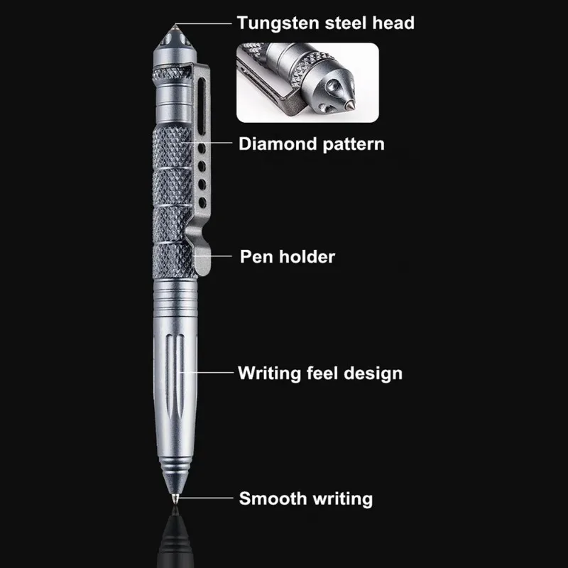 Military Tactical Pen Multifun - مراجعة Pen Tactical Glass وسعره