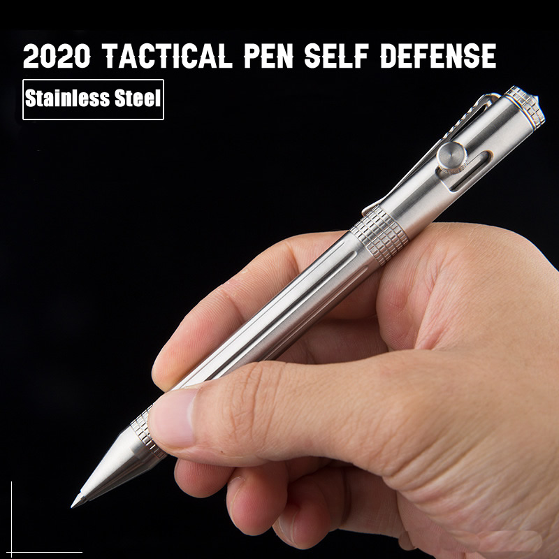 New Self Defense Stainless Ste - مراجعة Pen Tactical Glass وسعره