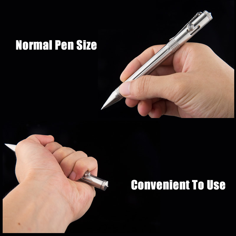 New Self Defense Stainless Ste - مراجعة Pen Tactical Glass وسعره