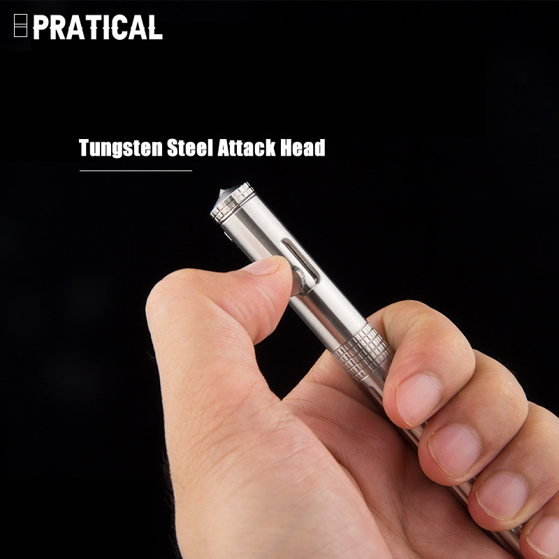 New Self Defense Stainless Ste - مراجعة Pen Tactical Glass وسعره