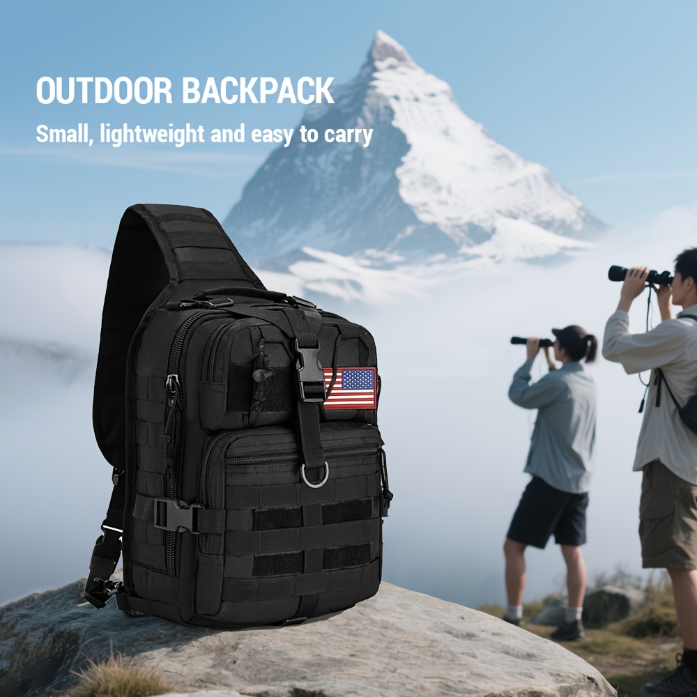 1pc 6.6gal Tactical Sling Back - مراجعة Edc Everyday Carry Gear وسعره