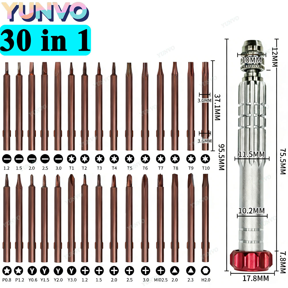 30 in 1 Magnetic Precision Scr - مراجعة Micro Screwdriver Kit وسعره