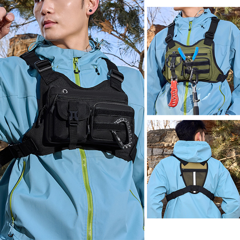 Outdoor Sports Chest Bag Vest  - مراجعة Edc Carry Kit وسعره