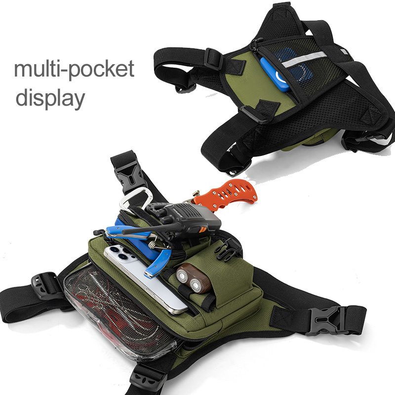 Outdoor Sports Chest Bag Vest  - مراجعة Edc Carry Kit وسعره