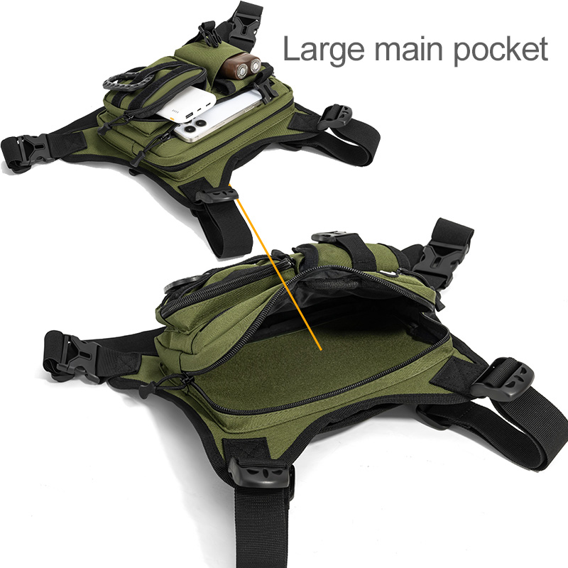 Outdoor Sports Chest Bag Vest  - مراجعة Edc Carry Kit وسعره