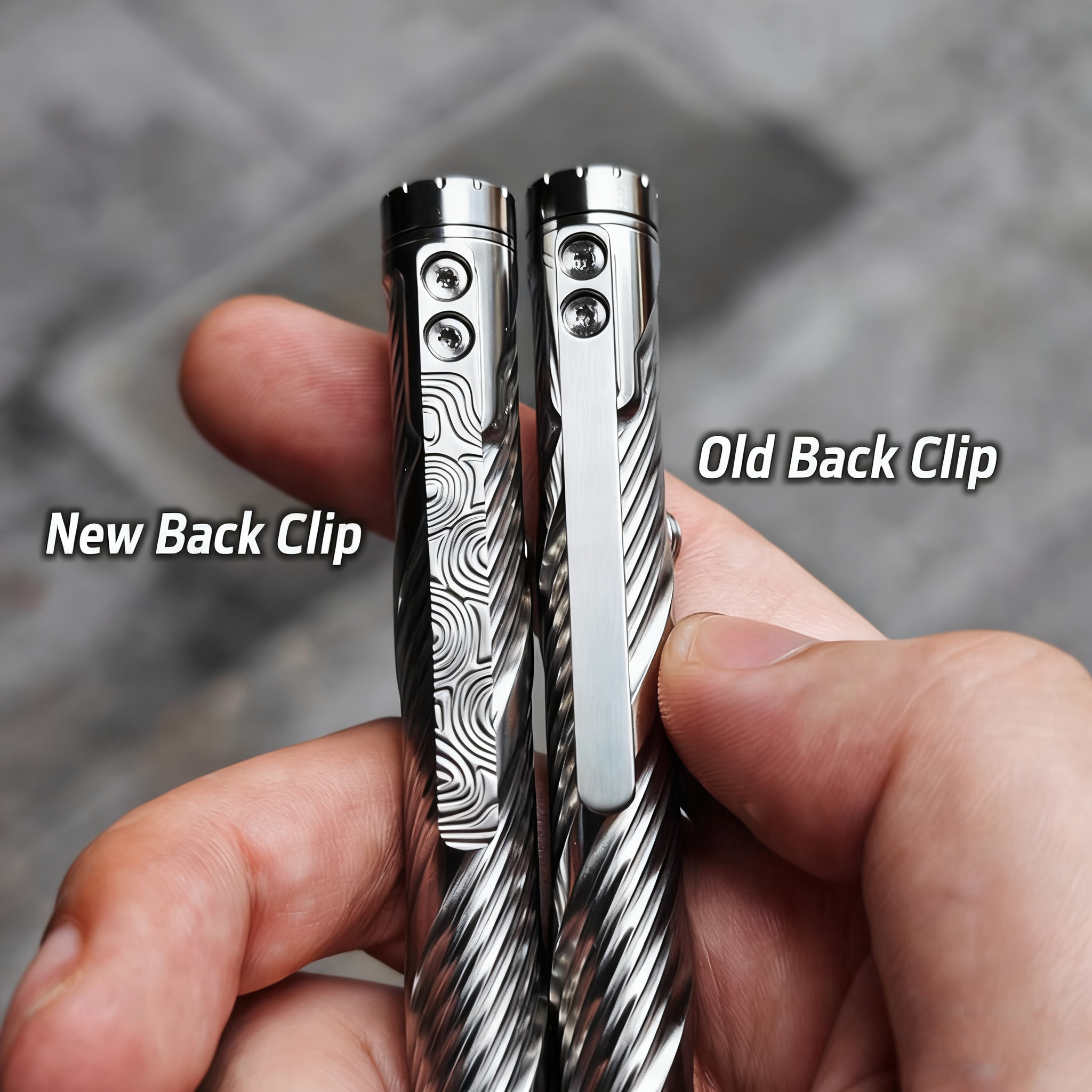 EDC Titanium Pen with Ball Bea - مراجعة Edc Everyday Carry Gear وسعره