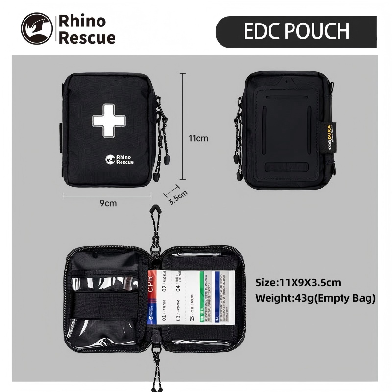 Rhino Rescue EDC POUCH, Compac - مراجعة Edc Everyday Carry Gear وسعره