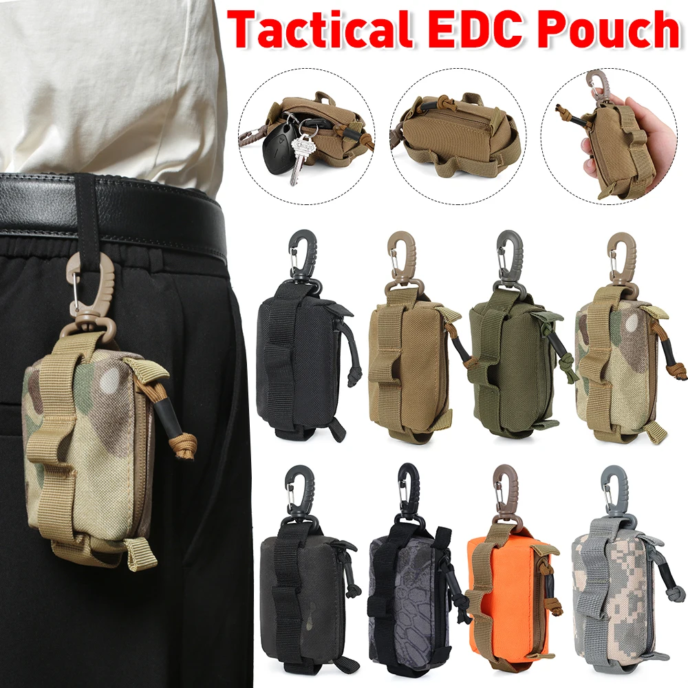 Tactical EDC Pouch Zipper Key  - مراجعة Edc Carry Card وسعره