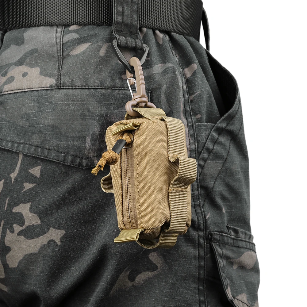 Tactical EDC Pouch Zipper Key  - مراجعة Edc Carry Card وسعره
