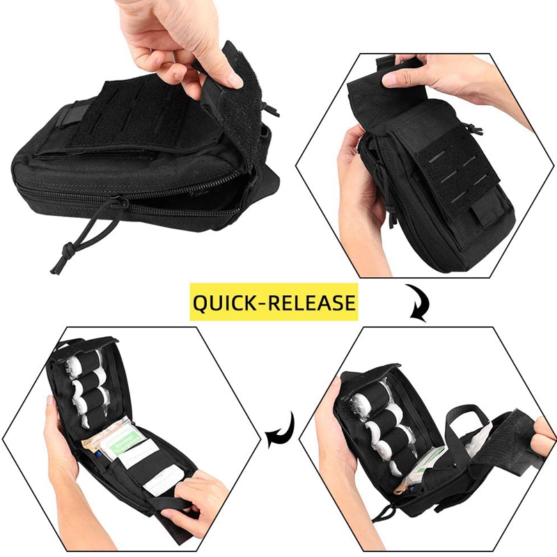 Tactical Molle First Aid Kit M - مراجعة Edc Carry Pack وسعره