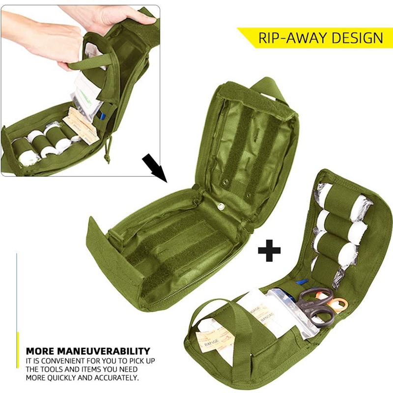 Tactical Molle First Aid Kit M - مراجعة Edc Carry Pack وسعره