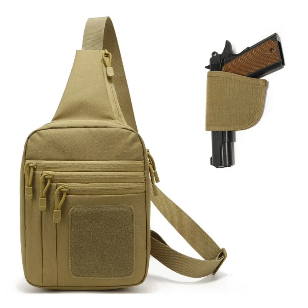 New Tactical Chest Bag Pistol  - مراجعة Edc Concealed Carry Backpack وسعره