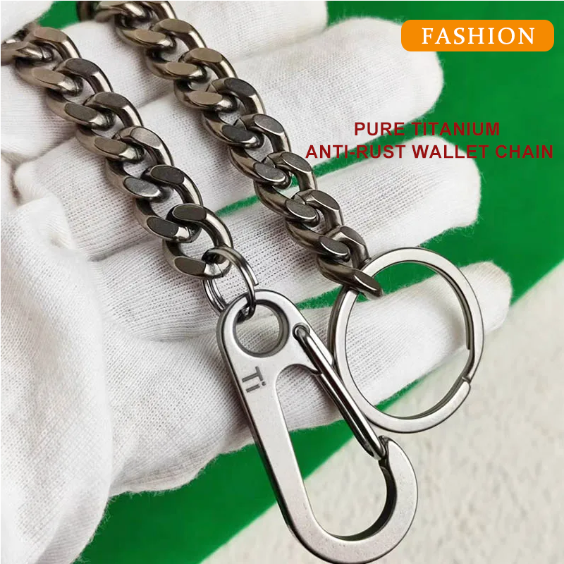 Pure Titanium Biker Wallet Cha - مراجعة Wallet Slim Titanium وسعره