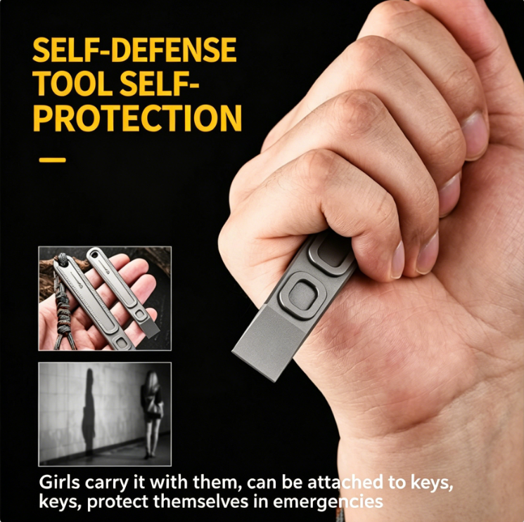 EDC Tool TC4 Titanium Alloy Sm - مراجعة Titanium Pry Bar وسعره