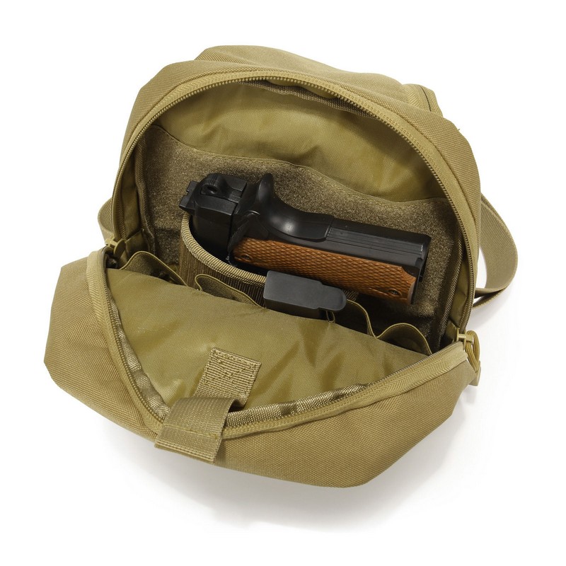 EDC 1000D Tactical Chest Bag P - مراجعة Edc Concealed Carry Backpack وسعره