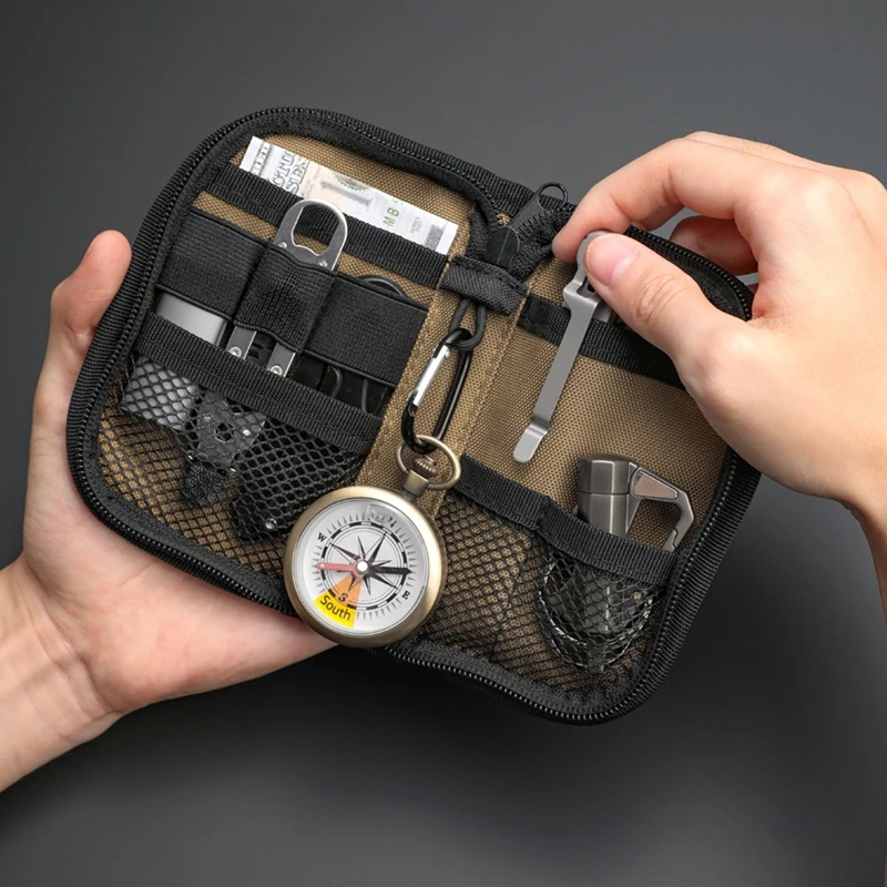 Outdoor Kit Carry-on Card Bag  - مراجعة Edc Carry Card وسعره