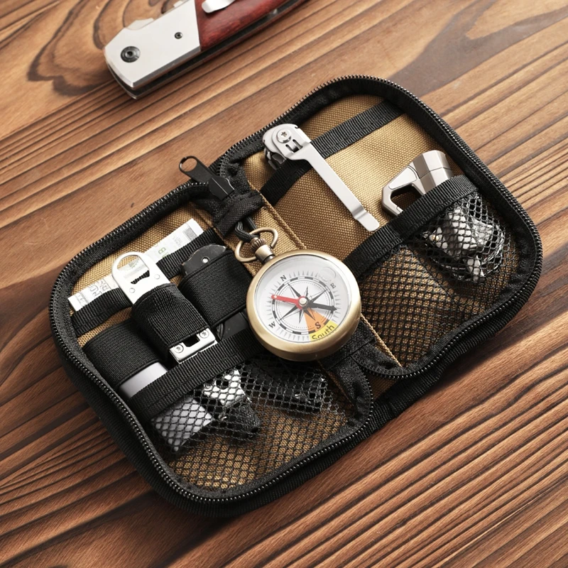 Outdoor Kit Carry-on Card Bag  - مراجعة Edc Carry Card وسعره