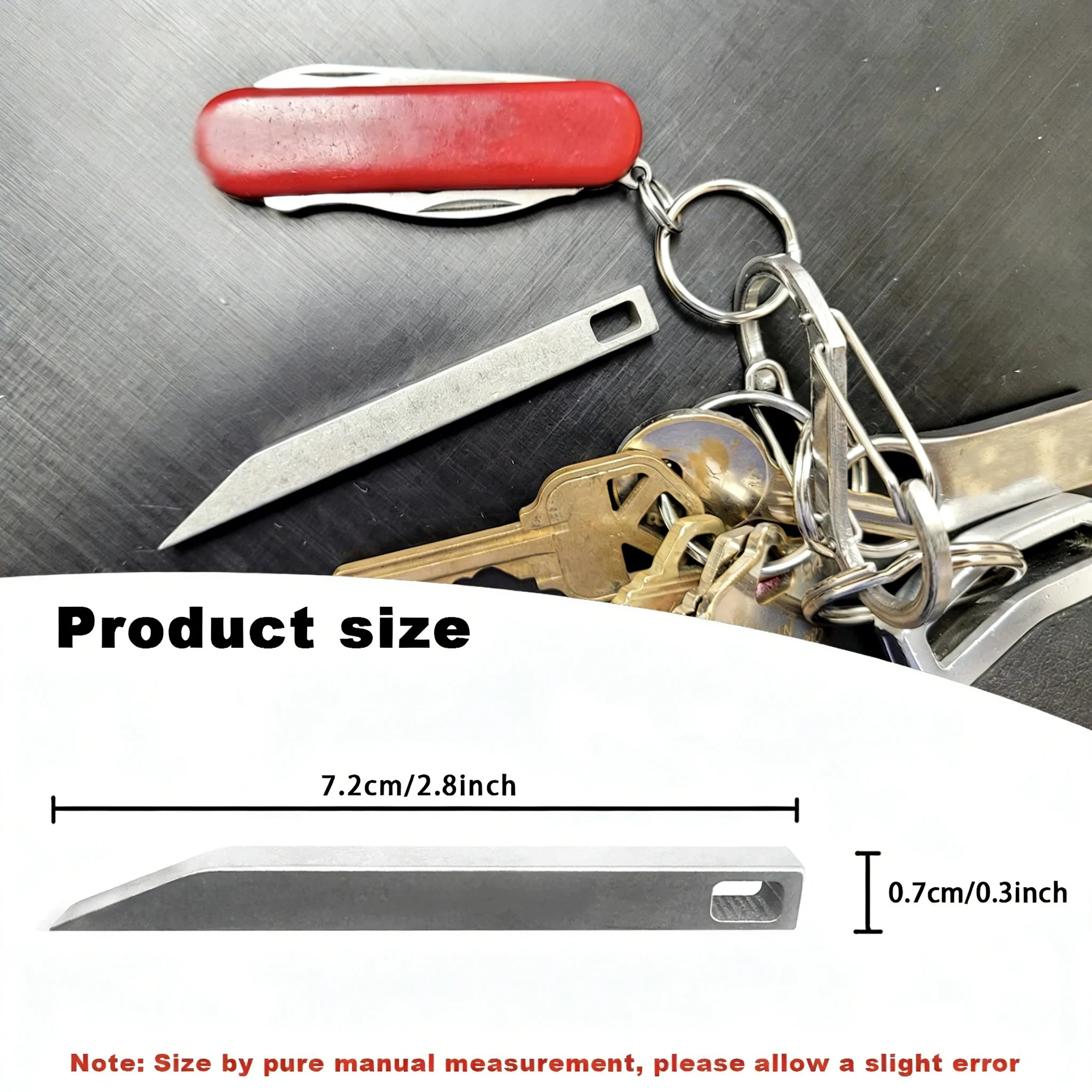 Heavy Duty Keychain Prybar EDC - مراجعة Edc Everyday Carry وسعره