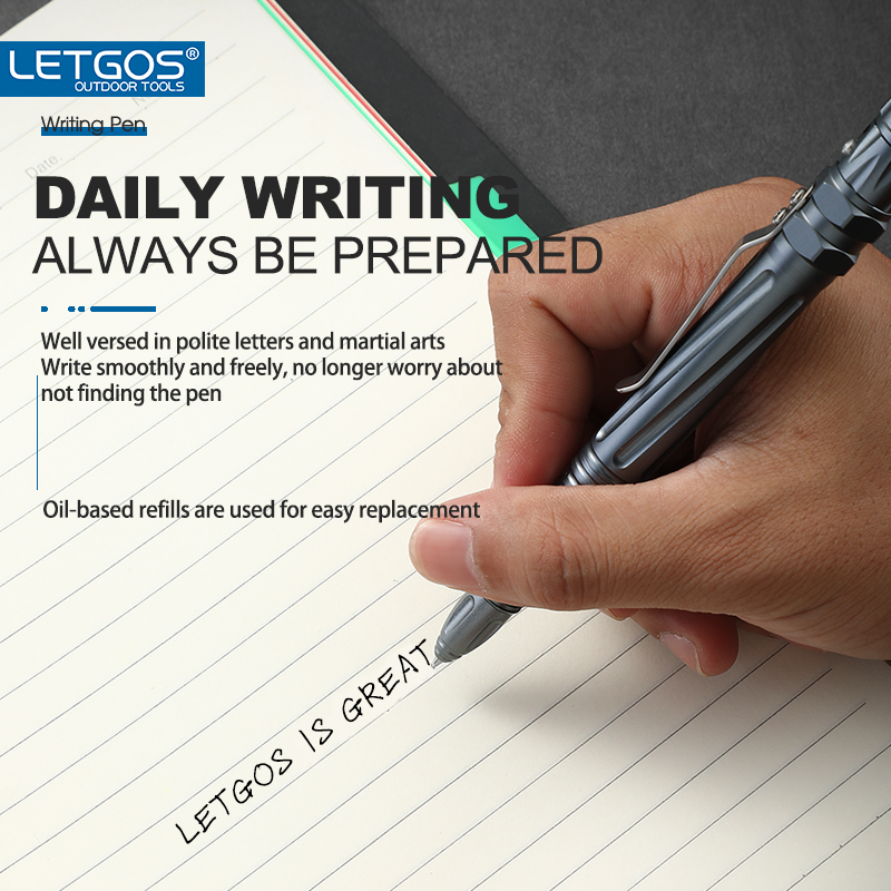 LETGOS Tungsten Steel Tactical - مراجعة Pen Tactical Glass وسعره