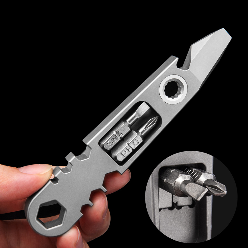 Outdoor Portable EDC Multifunc - مراجعة Titanium Pry Bar وسعره
