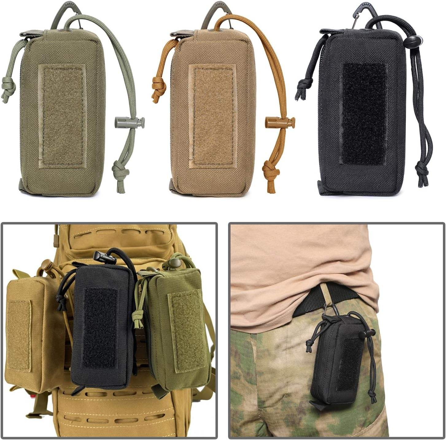 Tactical Molle Mini EDC Tool P - مراجعة Edc Carry Card وسعره