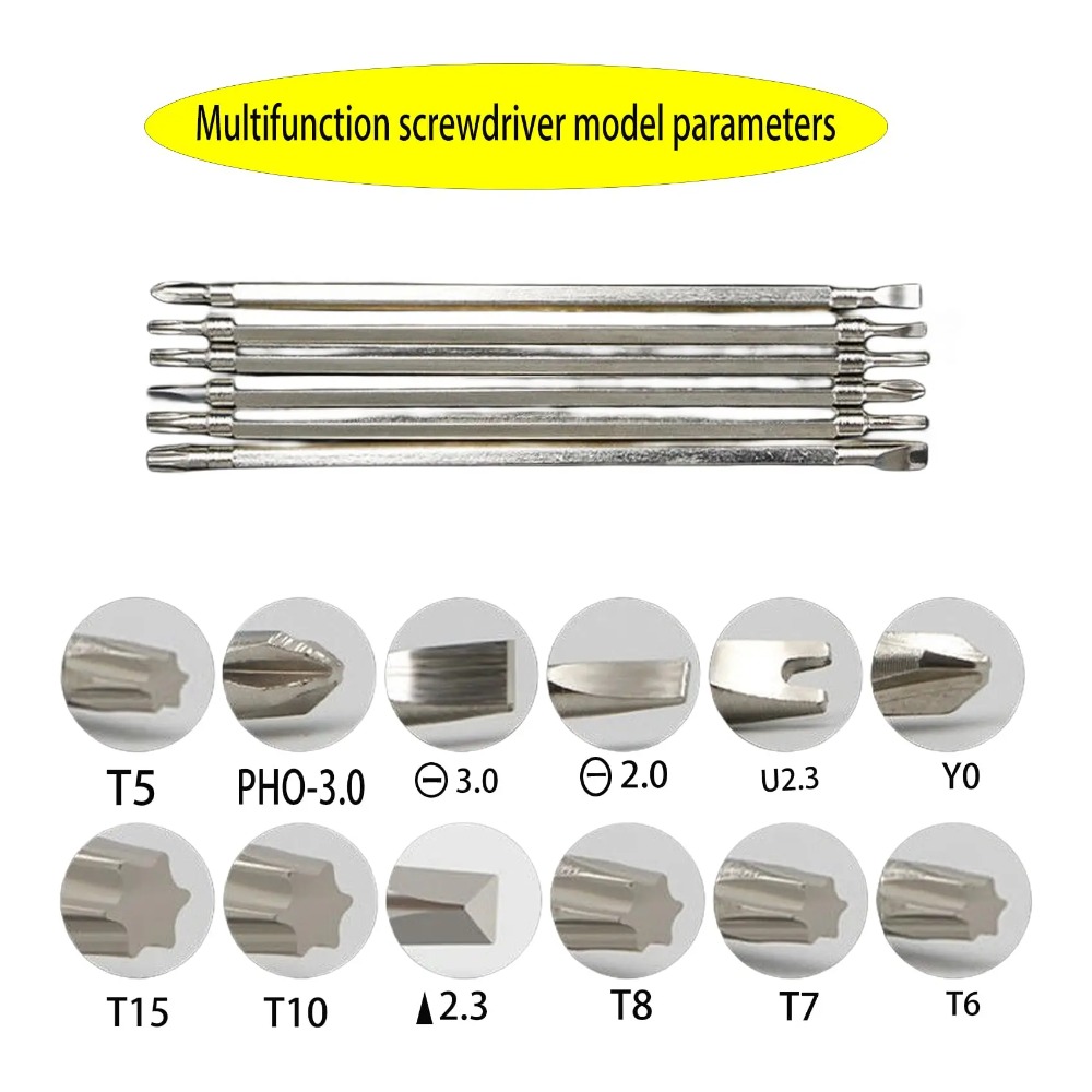 12 in 1 Screwdriver Set Multif - مراجعة Micro Screwdriver Kit وسعره